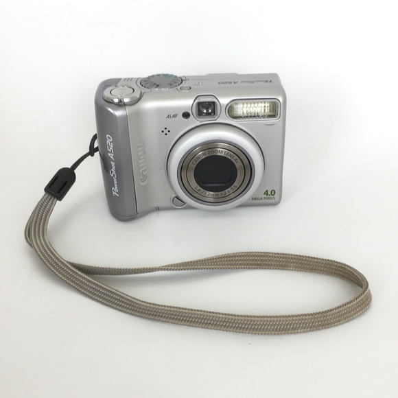 Canon Other - Canon Powershot A520 Digital Camera 4.0MP 4x Optical Zoom Video 4GB